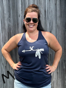 3C Althetic Tank - Navy - XS-XL