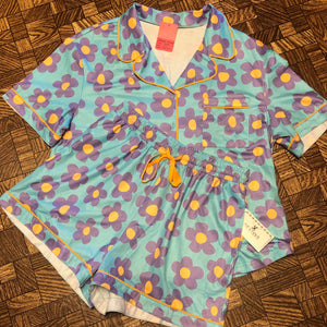 Daisy Button Up Sleep Set - XL