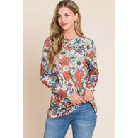 Load image into Gallery viewer, Floral Long Sleeve - S-XL