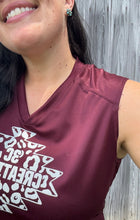 Load image into Gallery viewer, 3C Althetic Sleeveless T - Maroon- XS-2X