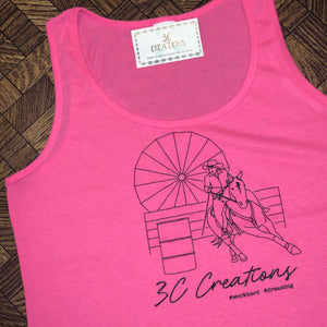 3C Standard Ladies Tank - 2Colors - XS-3X!!