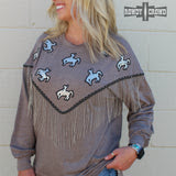Load image into Gallery viewer, Sequin Bronc Top - XL &amp; 2X!!!