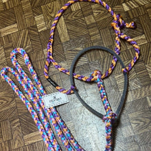 Load image into Gallery viewer, Confetti Rope Nose Mule Tape Halter