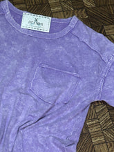 Load image into Gallery viewer, Lavender Pocket T - S M