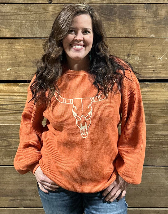 Longhorn Sweater - M & XL