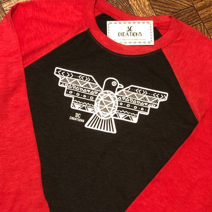 3C Baseball T - 3/4 Sleeve - XS-XL!