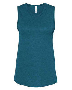 H. Teal Muscle Tank - S & XL