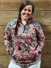 Load image into Gallery viewer, Paisley 1/4 Zip - S &amp; L
