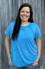 Load image into Gallery viewer, Sky Blue - Ribbed T - L/XL