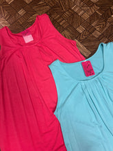 Load image into Gallery viewer, Mint &amp; Coral Tunic Tank - S-XL