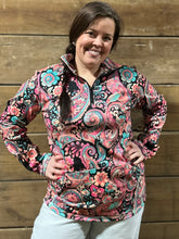 Load image into Gallery viewer, Paisley 1/4 Zip - S &amp; L