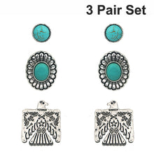 Load image into Gallery viewer, Stud Earring Set - 3 Styles