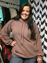 Load image into Gallery viewer, Chocolate Rib Hoodie - S-L