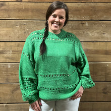 Load image into Gallery viewer, Crochet Sweater- S-L