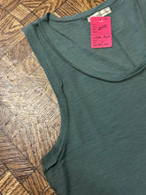 Load image into Gallery viewer, Olive Green Muscle Tank