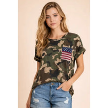 Load image into Gallery viewer, Camo Pocket T - S-XL