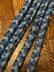 Royal/Lt Blue Rope Nose Mule Tape Halter