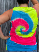 Load image into Gallery viewer, Tie Dye Tank - S-2X