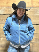 Load image into Gallery viewer, Denim Puff Coat - S-L