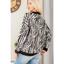 Load image into Gallery viewer, Zebra Sweater- S-L