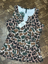 Load image into Gallery viewer, Camo &amp; Cheetah Tank - XS-XL