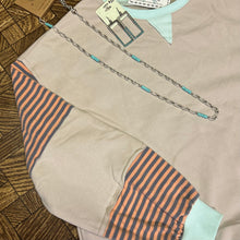 Load image into Gallery viewer, Color Block Crew Neck- S-XL