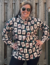 Load image into Gallery viewer, Cards Mock Neck - S-XL