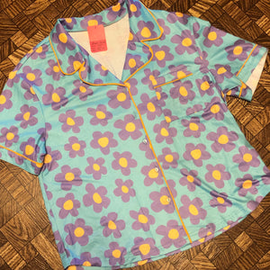 Daisy Button Up Sleep Set - XL