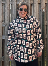 Load image into Gallery viewer, Cards Mock Neck - S-XL