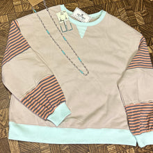 Load image into Gallery viewer, Color Block Crew Neck- S-XL