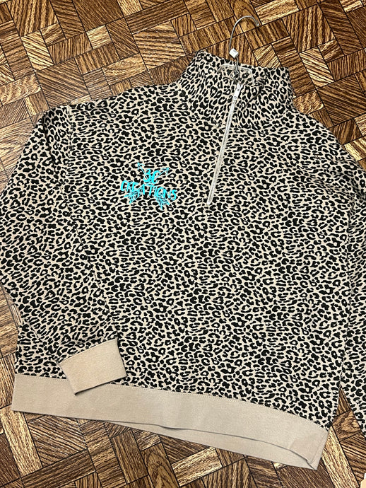 3C Cheetah 1/4 Zip - PRE-ORDER!