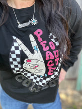 Load image into Gallery viewer, Peace Out Cowboy Long Crop - L-XL