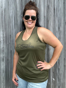 3C Althetic Twisted Back Tank - M-XL