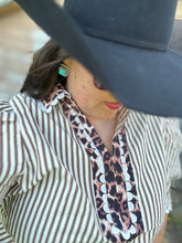 Load image into Gallery viewer, Brown Puff Sleeve - S-XL