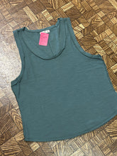 Load image into Gallery viewer, Olive Green Muscle Tank