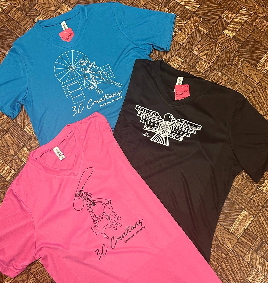 3C Althetic T - 3 Colors! - XS-2X