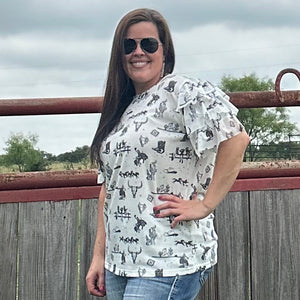 Darlin' Ruffle T