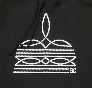 3C Crop Hoodie - XS-2X!! - 2 Designs!