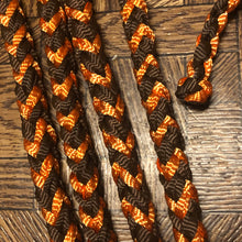 Load image into Gallery viewer, Brown/Orange Mule Tape Halter