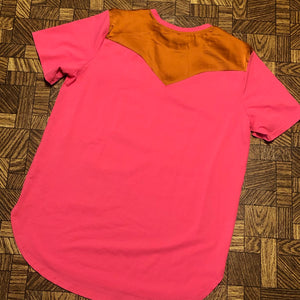 Pink/Rust T - XS L 2X