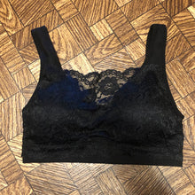 Load image into Gallery viewer, Black Lace Bralette - S/M &amp; L/XL