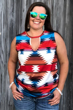 Load image into Gallery viewer, Bold Aztec Tank - S - FITTED
