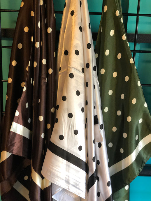 WILD RAGS - Polka Dots - 3 Styles - 9 Colors!