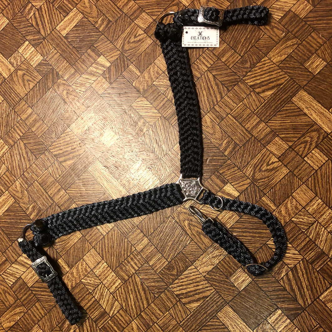 Black  - Breast Collar