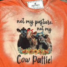 Load image into Gallery viewer, S &amp; M - Cow Pattie Bleached T - ALL SALE FINAL