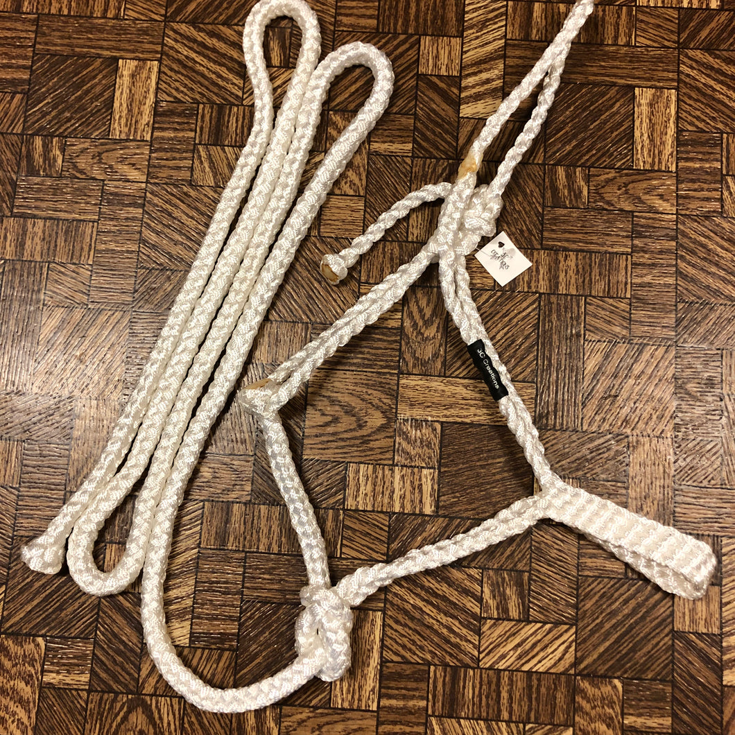 White Mule Tape Halter