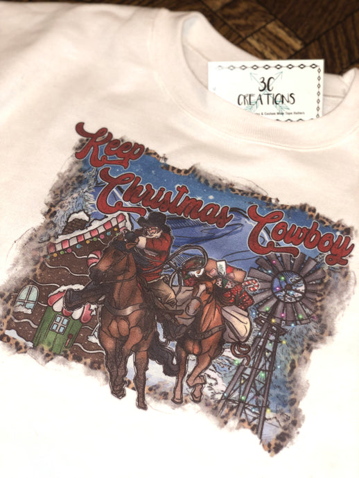 Keep Christmas Cowboy Crew - L & XL