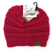 Load image into Gallery viewer, Messy Bun Beanie - Solids